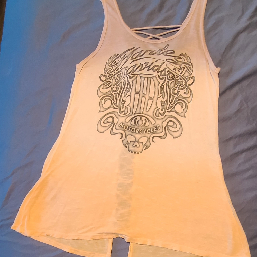 Harley-Davidson Women's Cream Tank Top